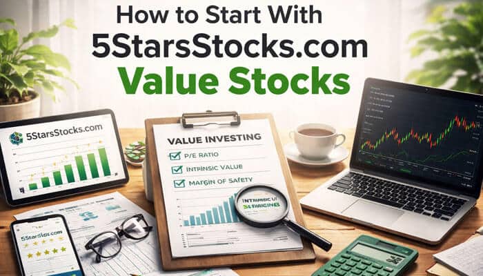 How to Start With 5StarsStocks com Value Stocks - Finsurance Biz - Finsurancebiz How to start with 5StarsStocks.com Value Stocks: A comprehensive guide to value investing, featuring key metrics like P/E ratio, intrinsic value, and margin of safety. Learn how to identify undervalued stocks and build a strong investment portfolio using proven strategies.