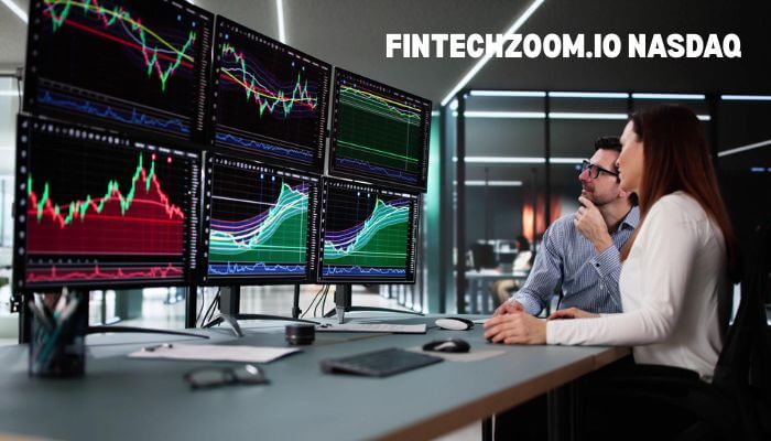 FintechZoom.io Nasdaq: Real-Time Data, Insights & Stock Trends - finsurancebiz - Finsurancebiz FintechZoom.io Nasdaq Real-Time Data, Insights and Stock Trends concept showing reflection and decision-making in financial markets