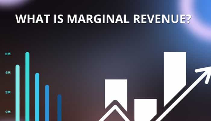 What Is the Difference Between Marginal Cost and Marginal Revenue?- finsurancebiz - Finsurancebiz What Is the Difference Between Marginal Cost and Marginal Revenue graphic showing revenue bars, financial data and an upward growth arrow